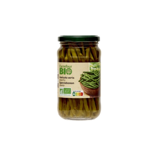 Haricots Verts Extra Fins Bio CARREFOUR BIO