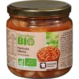 Haricots blancs  à la tomate Bio CARREFOUR BIO