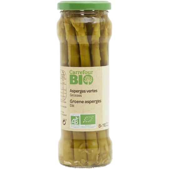 Asperges Vertes Grosses Bio CARREFOUR BIO