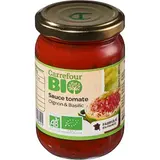 Sauce  tomate oignon basilic Bio CARREFOUR BIO