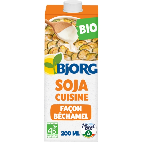 Aide culinaire bio Soja Cuisine gratin BJORG