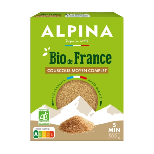 Couscous complet bio ALPINA SAVOIE