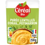 Purée de lentilles corail, potimarron Bio CEREAL BIO