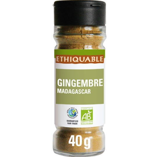 Gingembre de Madagascar Bio ETHIQUABLE