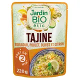 Plat Cuisiné Tajine Boulgour Poulet Olive Et Citron Bio JARDIN BIO ETIC