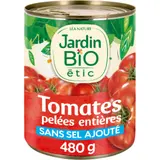 Tomates pelées entières Bio JARDIN BIO ETIC