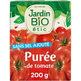 Purée de tomates Bio JARDIN BIO ETIC