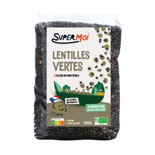 Lentilles Vertes Bio SUPERME