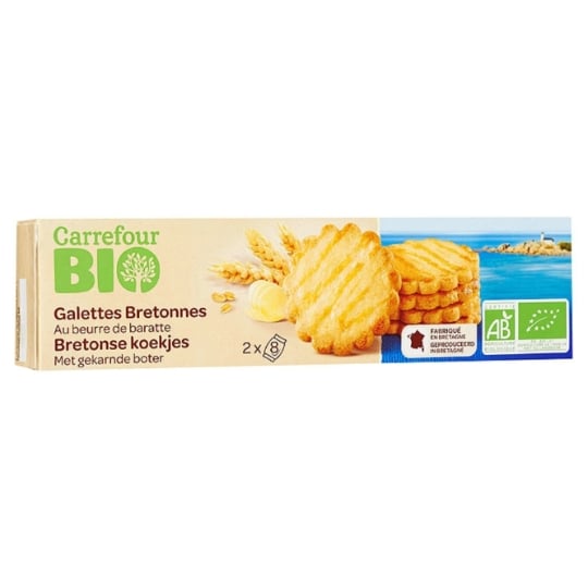 Biscuits galettes bretonnes  Bio CARREFOUR BIO