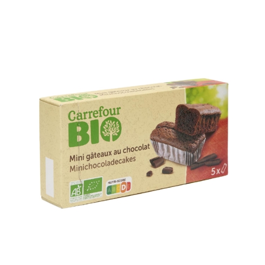 Mini gâteaux au chocolat Bio CARREFOUR BIO