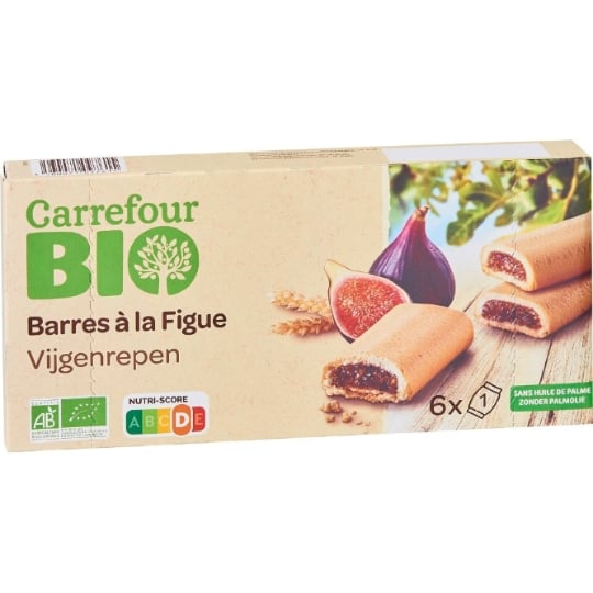 Biscuits Barre à la Figue Bio CARREFOUR BIO