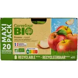 Compote sans sucres ajoutés Bio CARREFOUR BIO