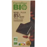 Tablette de Chocolat Noir 85% Bio CARREFOUR BIO
