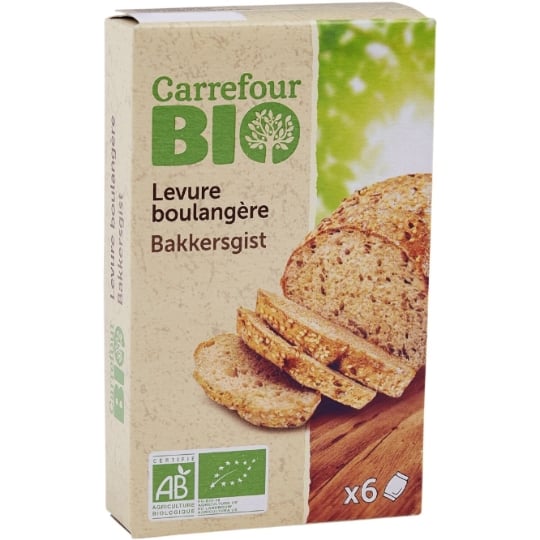 Levure boulangère CARREFOUR BIO