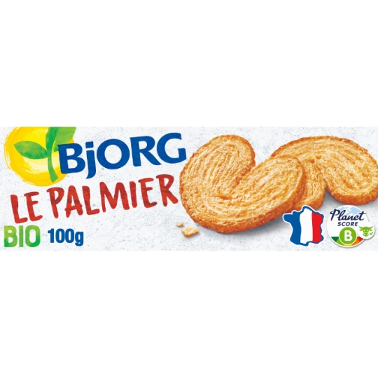 Biscuits bio Palmiers BJORG