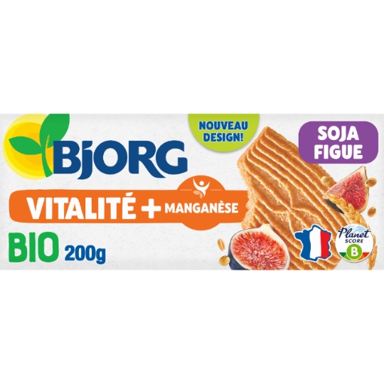 Biscuits bio Soja figue BJORG