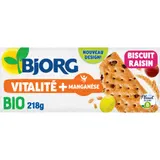 Biscuits bio Céréales raisins BJORG