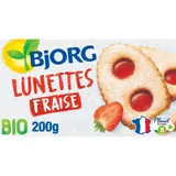 Biscuits bio Lunettes fraise BJORG