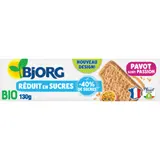 Biscuits bio Pavot goût Passion  BJORG