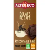 Tablette de Chocolat Noir Éclats de Café Bio ALTER ECO