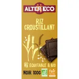 Tablette de Chocolat Noir Riz Croustillant Bio ALTER ECO