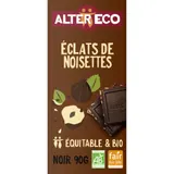 Tablette de Chocolat Noir Eclats de Noisettes Bio ALTER ECO