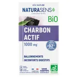 Complément alimentaire Charbon actif Bio pour gaz intestinaux Léa Nature BIOSENS