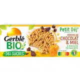 Biscuit petit'dej pépites chocolat GERBLE BIO