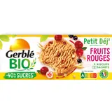 Biscuit petit'dej fruits rouges GERBLE BIO