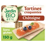 Tartines craquantes châtaigne Bio JARDIN BIO ETIC