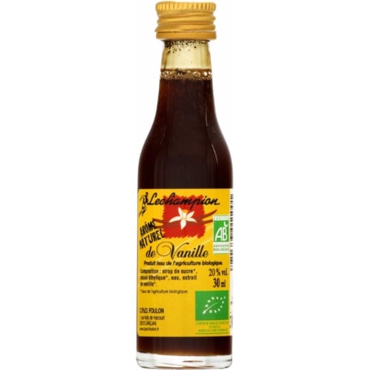 Arôme Naturel Vanille Bio LECHAMPION