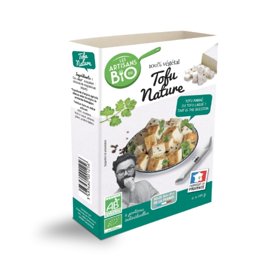 Tofu nature X2 Bio LES ARTISANS DU BIO