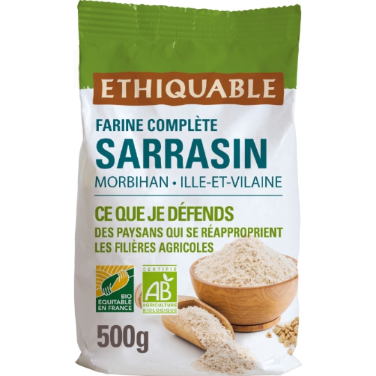 Farine De Sarrasin Bretagne Bio ETHIQUABLE