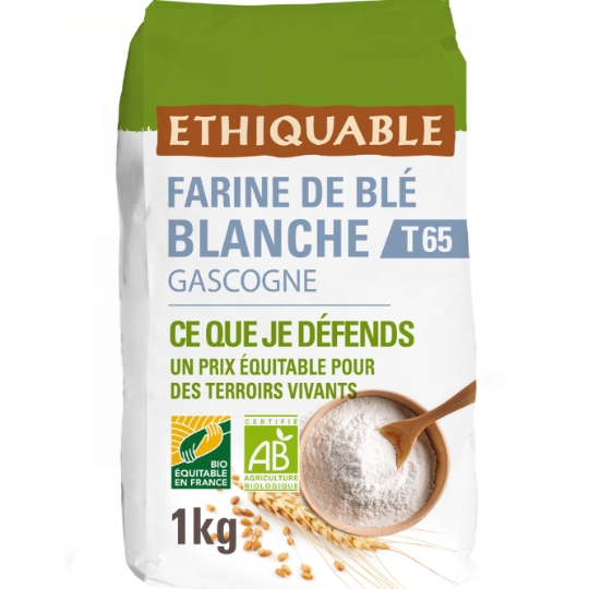 Farine De Blé Blanche T65 Gers Bio ETHIQUABLE