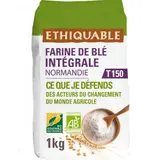 Farine de blé intégrale T150 Normandie Bio ETHIQUABLE