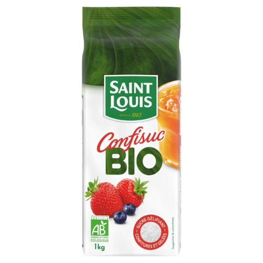 Sucre Gélifiant pour Confiture Bio SAINT LOUIS