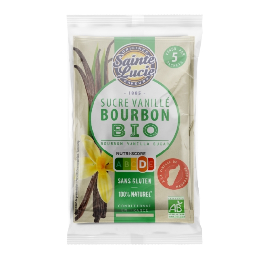 Sucre bio vanillé Bourbon SAINTE LUCIE