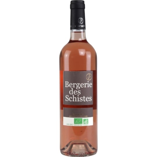 Vin Rosé Languedoc-Roussillon Bio BERGERIE DES SCHISTES