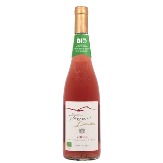 Vin Rosé Côtes Du Rhône Tavel Bio DOMAINE TERRE DAVAU