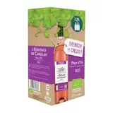 Vin Rosé I.G.P. Pays d'Oc Grenache Et Cinsault Bio L'HERITAGE DE CARILLAN