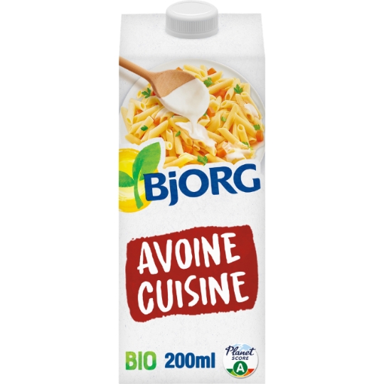 Aide culinaire bio Avoine cuisine BJORG