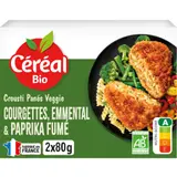 Croustis Panés Veggie paprika Fumé, Courgettes, Emmental CEREAL BIO