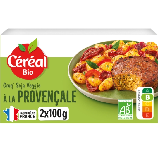 Croq' Soja Veggie à la Provençale CEREAL BIO