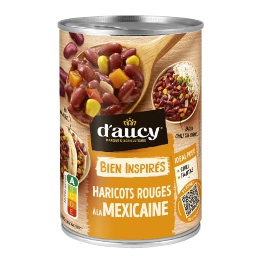 Haricots Rouges à la Mexicaine D'AUCY