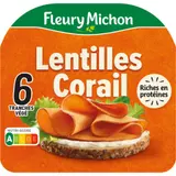 Tranches Végé Lentilles Corail FLEURY MICHON