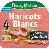 Tranches Végé Haricots Blancs Saveur Jambon FLEURY MICHON