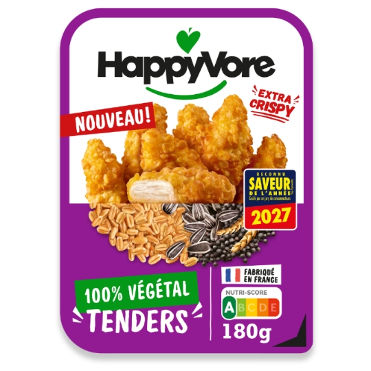 Tenders 100% Végétal et Gourmands HAPPYVORE