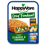 Croq’Fondant Epinards Chèvre Fondant HAPPYVORE