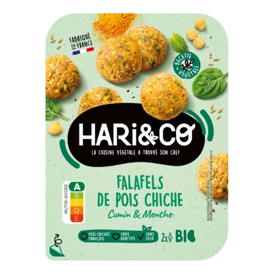 Falafel de pois chiches bio cumin menthe HARI&CO