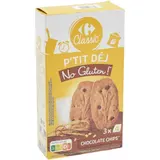 Biscuits pépites chocolat s/gluten CARREFOUR NO GLUTEN !